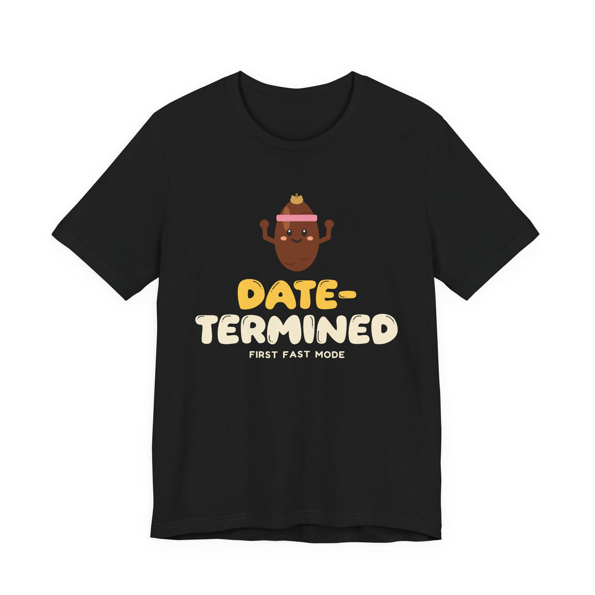 Date-Termined Ramadan Shirt | Ramadan Kids First Fast Fruit Strong Pun | AdabStars Islamic Kids Apparel