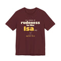 Be Like Isa (AS) Shirt | Prophet Isa (Jesus) Gentleness Story, Qur'an 19:30-32 on the Back | AdabStars