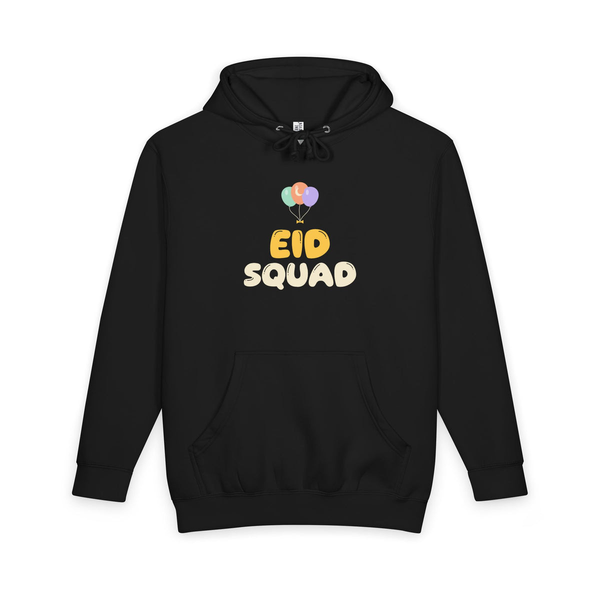 Eid Squad Heavyweight Premium Heavyweight Hoodie in Black – AdabStars