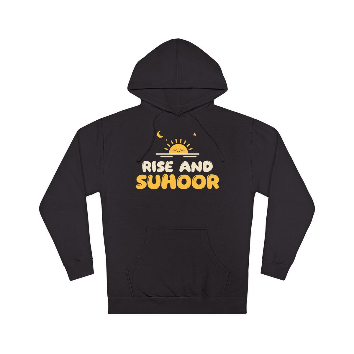 Rise And Suhoor Hoodie | Ramadan Kids Pre Dawn Meal Sunrise Pun | AdabStars Islamic Kids Apparel