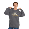 With Hardship Comes Ease Hoodie | Surah Ash-Sharh Qur'an 94:5-6 on the Back Islamic Reminder | AdabStars
