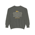 Be Like Isa (AS) Sweatshirt | Prophet Isa (Jesus) Gentleness Story, Qur'an 19:30-32 on the Back | AdabStars
