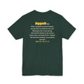 Be Like Ayyub (AS) Shirt | Prophet Ayyub (Job) Patience Story, Qur'an 38:41-44 on the Back | AdabStars