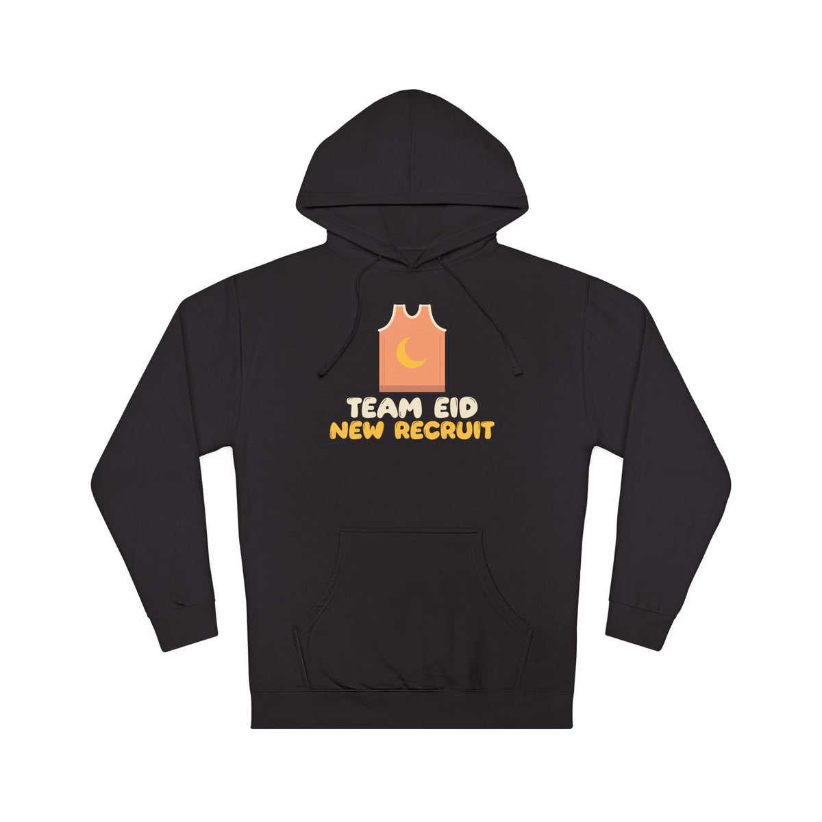 Team Eid New Recruit Hoodie | Basketball Little Kids Peach Jersey | AdabStars Islamic Kids Apparel