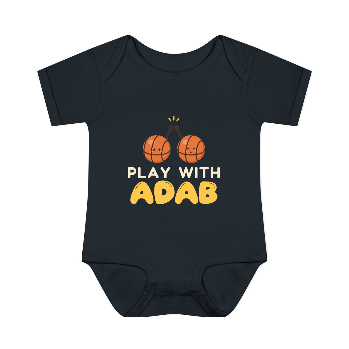 Play With Adab Muslim Baby Bodysuit in Black – AdabStars