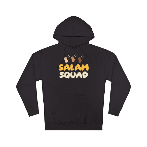 Salam Squad Islamic Hoodie | Muslim Kids Islamic Greeting Waving Hands | AdabStars Islamic Kids Apparel