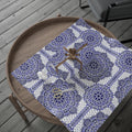 Islamic Mandala Gift Wrapping Paper – Elegant Blue & White Arabesque Design for Eid, Ramadan & Special Occasions