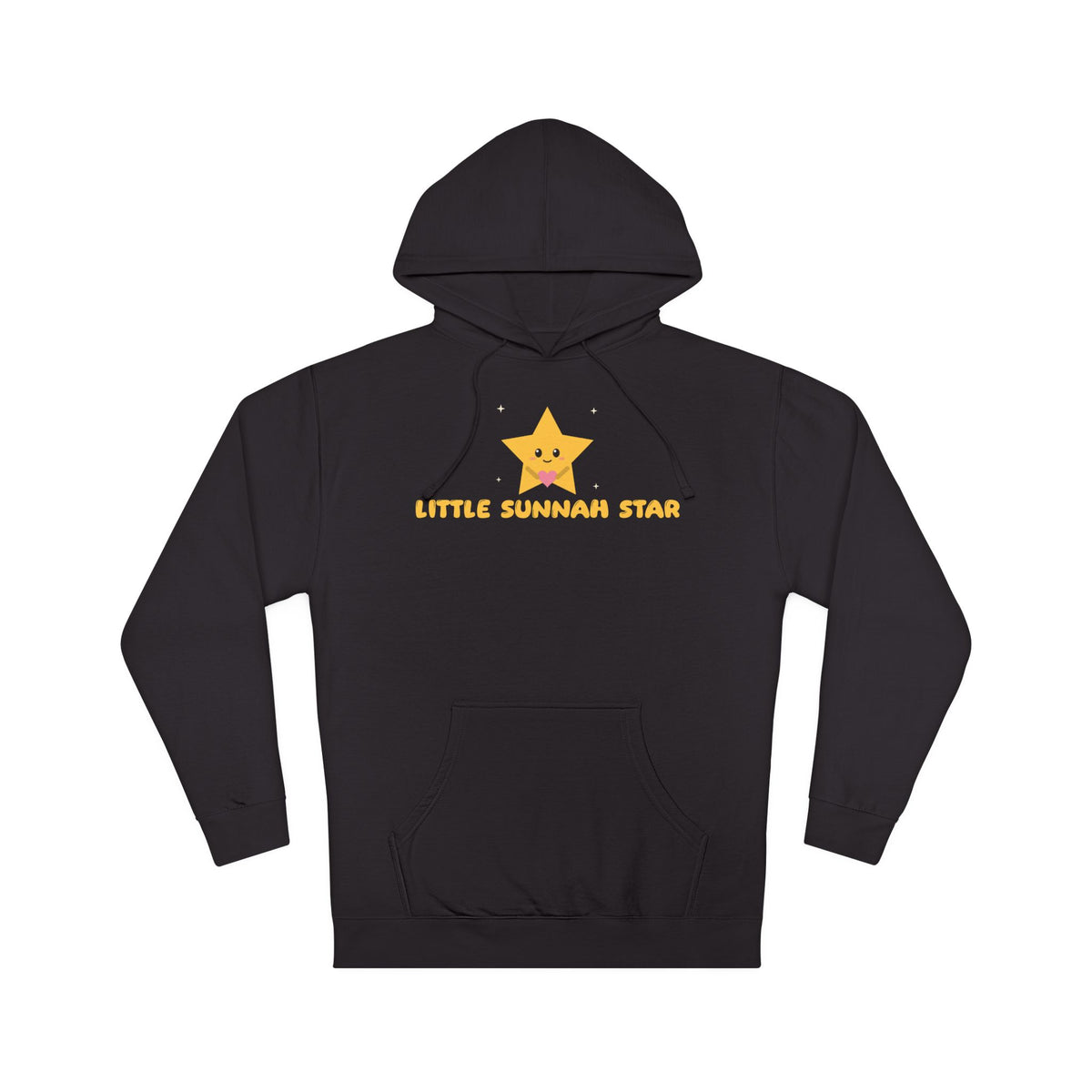 Little Sunnah Star Islamic Hoodie in Black – AdabStars