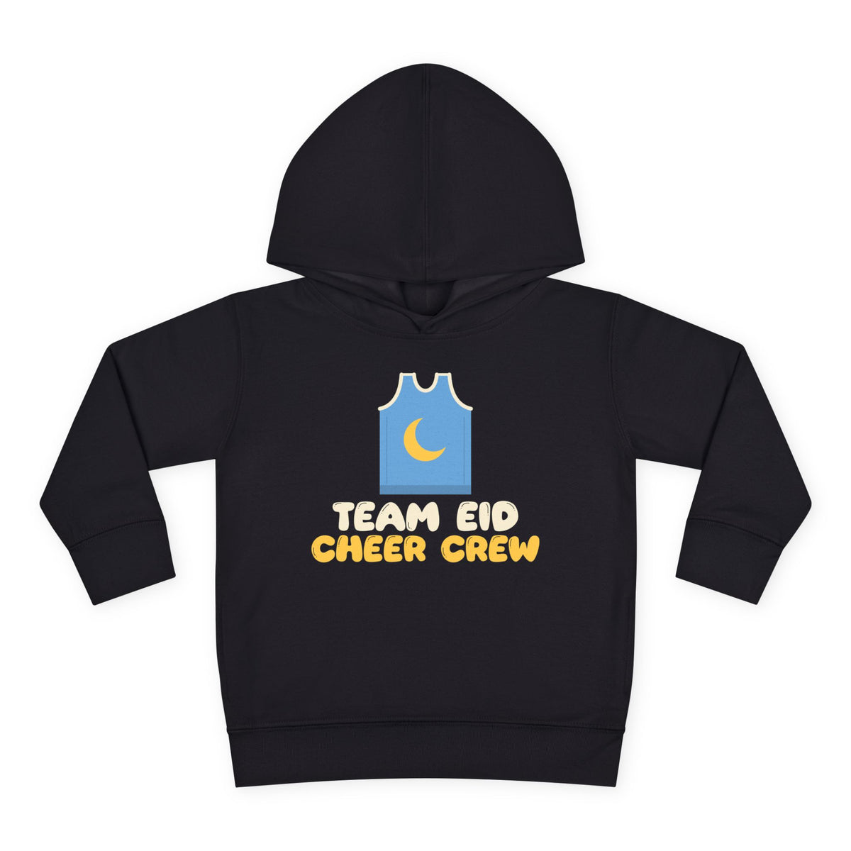 Team Eid Cheer Crew Toddler Hoodie in Black – AdabStars