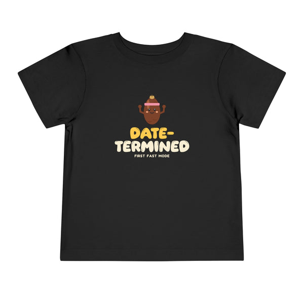 Date-Termined Toddler T-Shirt in Black – AdabStars