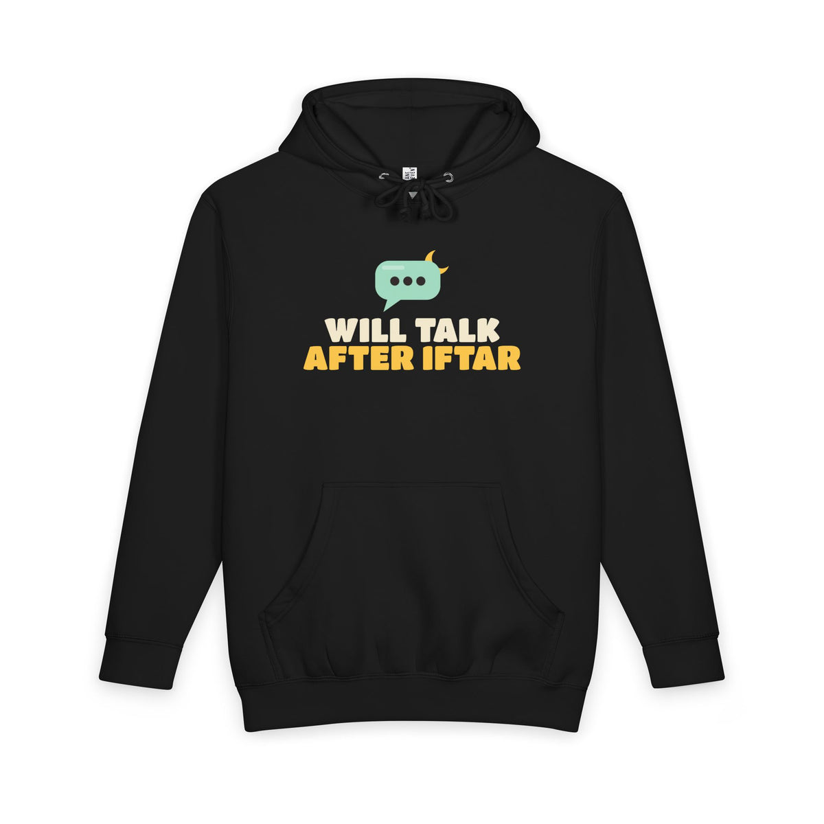 Will Talk After Iftar Heavyweight Premium Heavyweight Hoodie – AdabStars