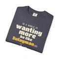 Be Like Sulayman (AS) Heavyweight Tee, Front Print | Prophet Sulayman (Solomon) Gratitude Story | AdabStars