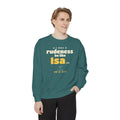 Be Like Isa (AS) Sweatshirt, Front Print | Prophet Isa (Jesus) Gentleness Story | AdabStars