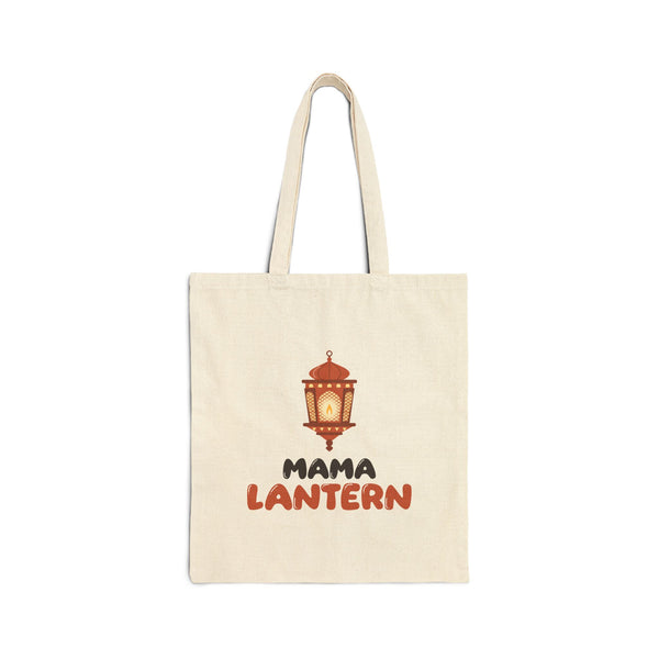 Mama Lantern Canvas Tote Bag in Natural, double-sided print – AdabStars