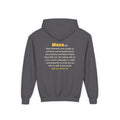 Be Like Musa (AS) Kids Hoodie | Prophet Musa (Moses) Courage Story, Qur'an 26:61-63 on the Back | AdabStars