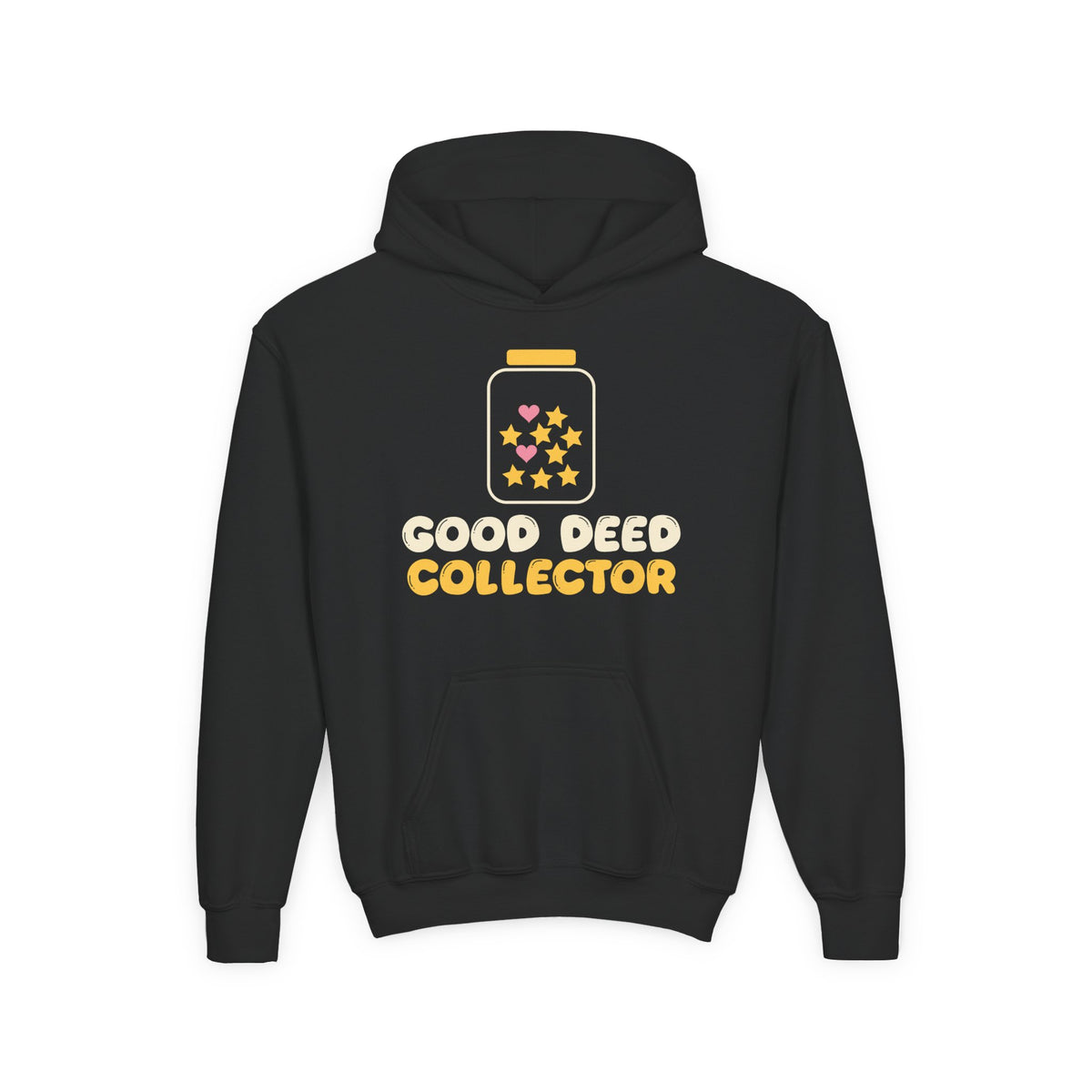 Good Deed Collector Ramadan Kids Hoodie | Ramadan Kids Star Jar Kindness Chart | AdabStars Islamic Kids Apparel