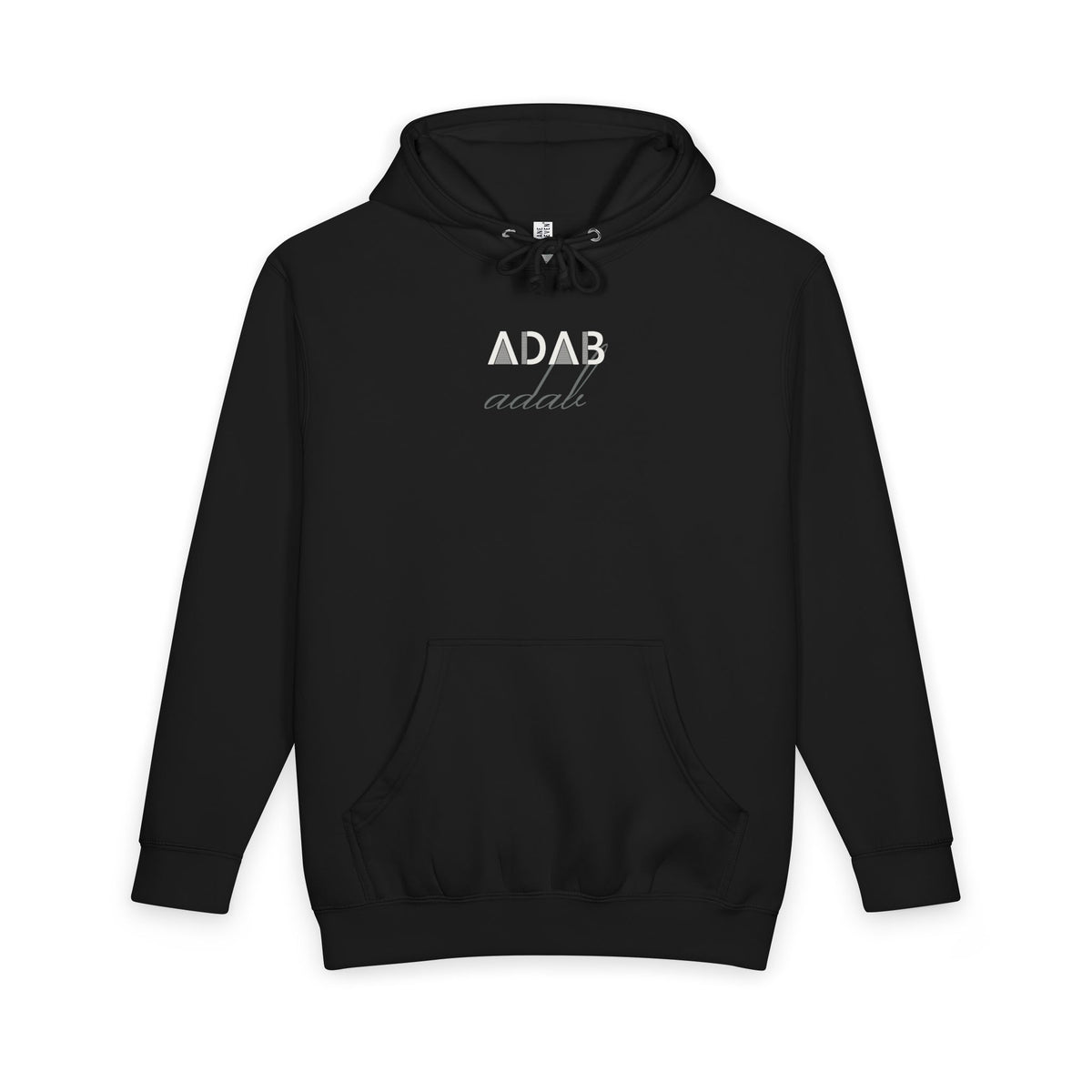 Adab Premium Heavyweight Hoodie in Black – AdabStars
