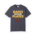 Dates Before Plates Ramadan Heavyweight Tee | Ramadan Iftar Kids Family Food Pun | AdabStars Islamic Apparel