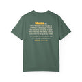 Be Like Musa (AS) Heavyweight Tee | Prophet Musa (Moses) Courage Story, Qur'an 26:61-63 on the Back | AdabStars
