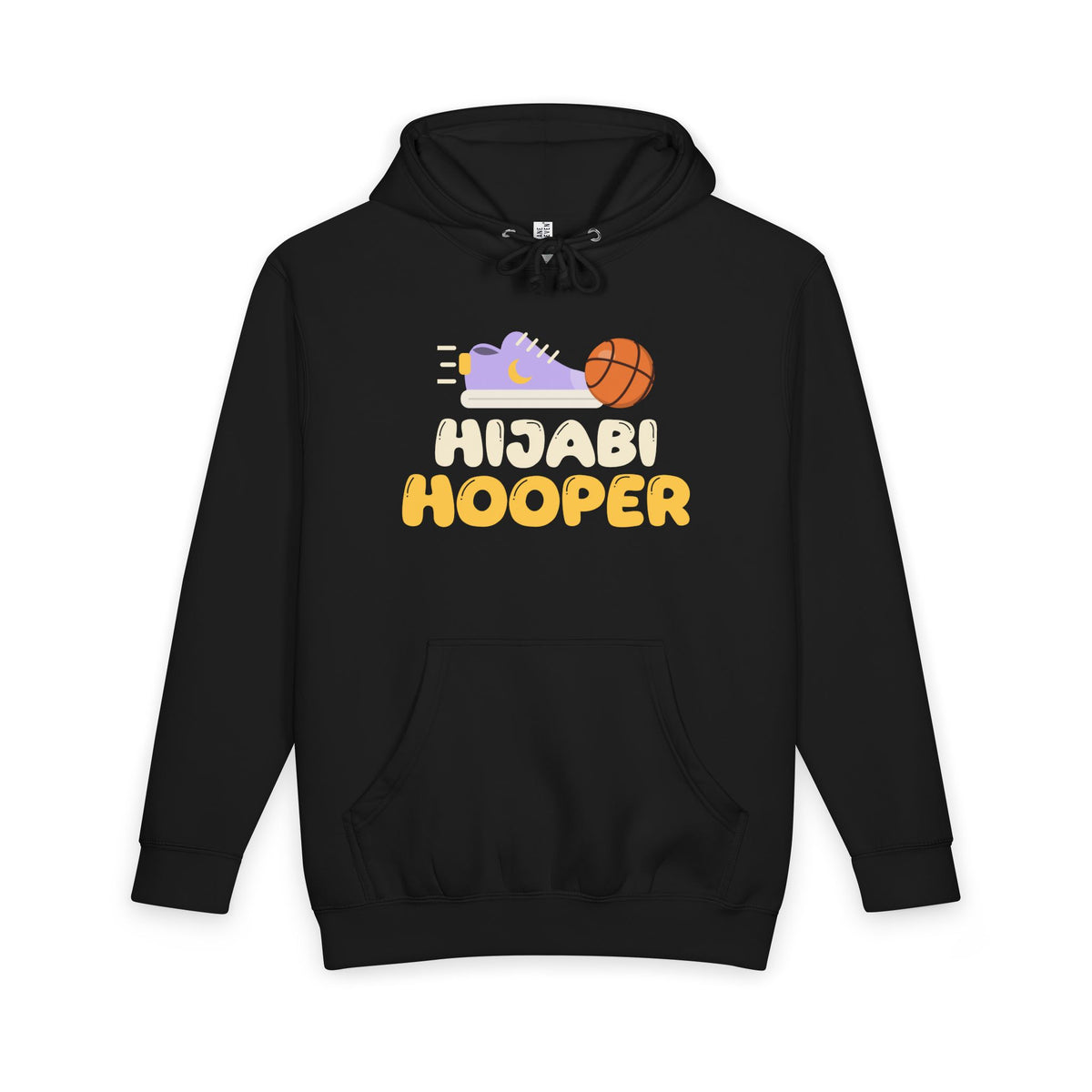 Hijabi Hooper Muslim Heavyweight Premium Heavyweight Hoodie in Black – AdabStars