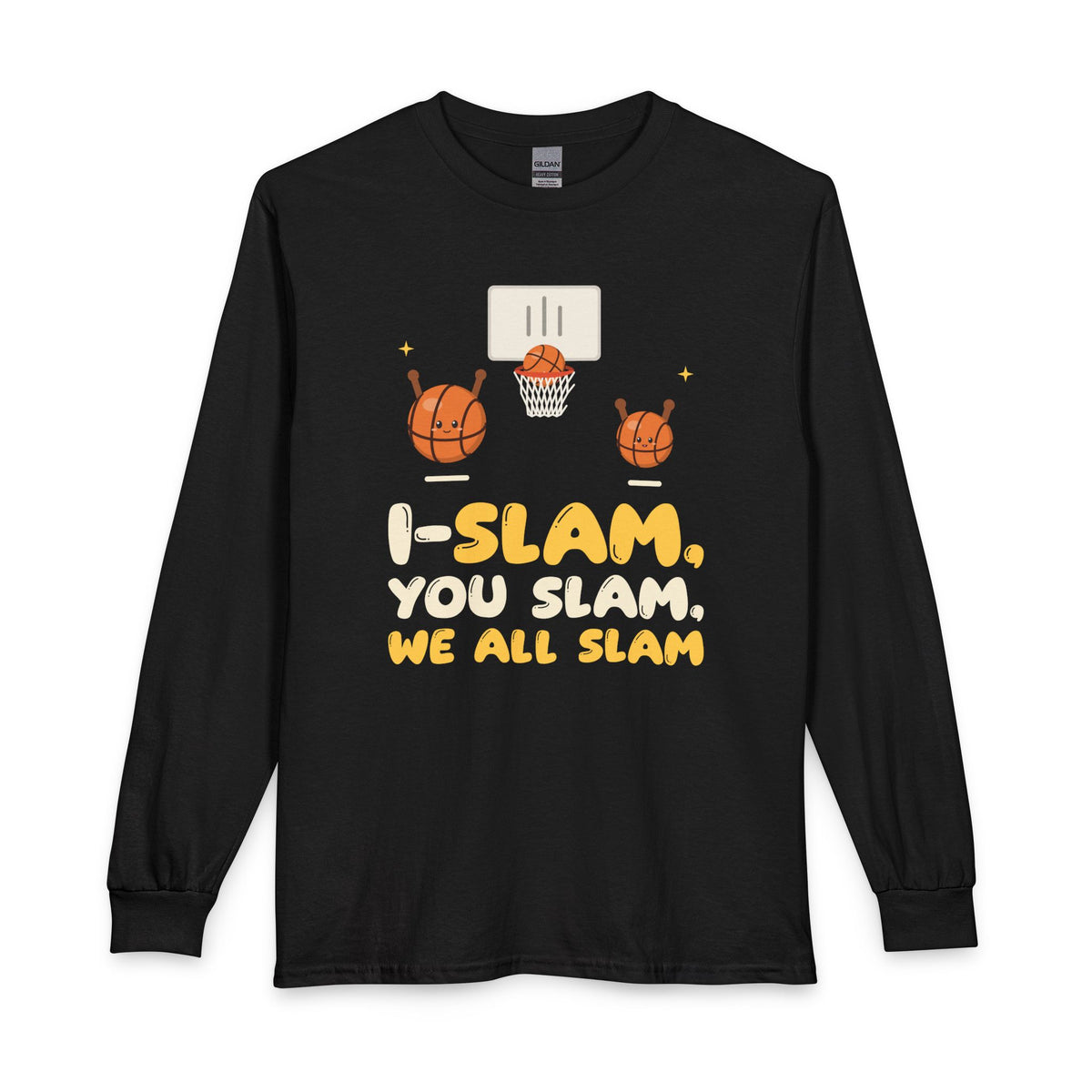 I-Slam, You Slam, We All Slam Muslim Long Sleeve Shirt in Black – AdabStars