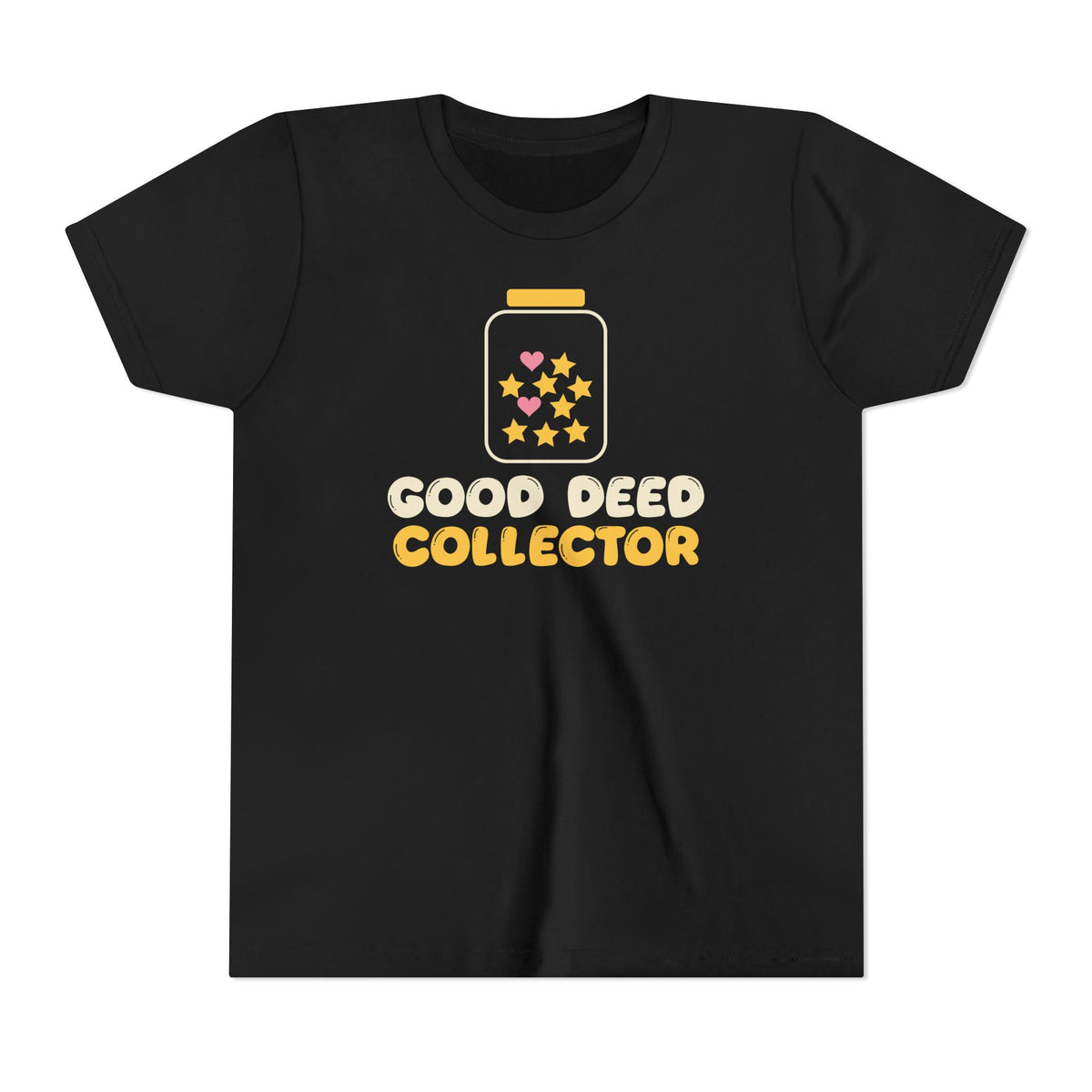 Good Deed Collector Ramadan Kids Tee | Ramadan Kids Star Jar Kindness Chart | AdabStars Islamic Kids Apparel