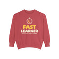 Fast Learner Ramadan Sweatshirt | Ramadan Kids First Fasting Pun Stopwatch | AdabStars Islamic Kids Apparel