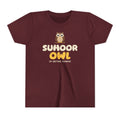 Suhoor Owl Ramadan Kids Tee | Ramadan Kids Night Bird Early Riser Pre Dawn | AdabStars Islamic Kids Apparel