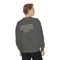 With Hardship Comes Ease Sweatshirt | Surah Ash-Sharh Qur'an 94:5-6 on the Back Islamic Reminder | AdabStars