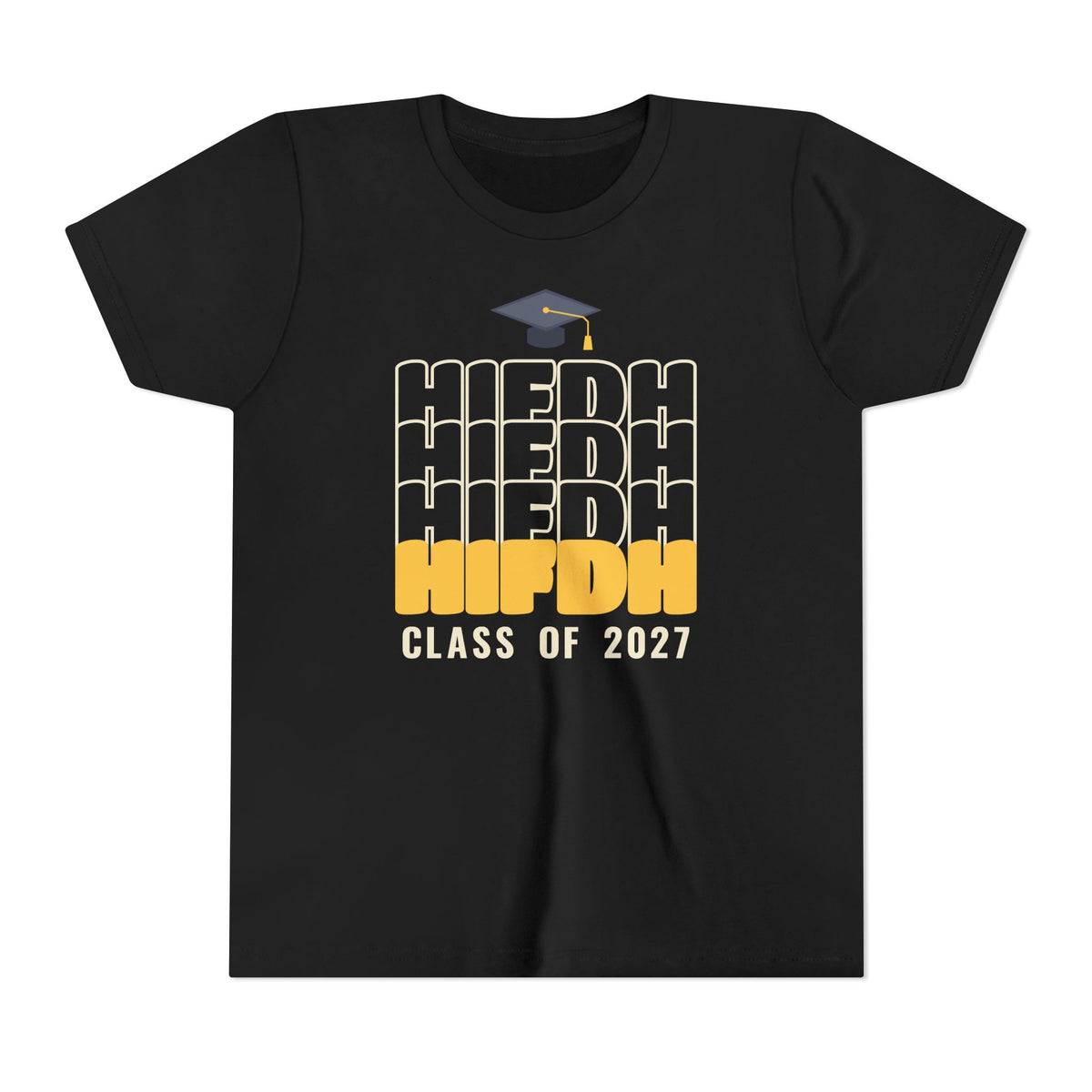 Hifdh Class of 2027 Islamic Kids T-Shirt in Black – AdabStars