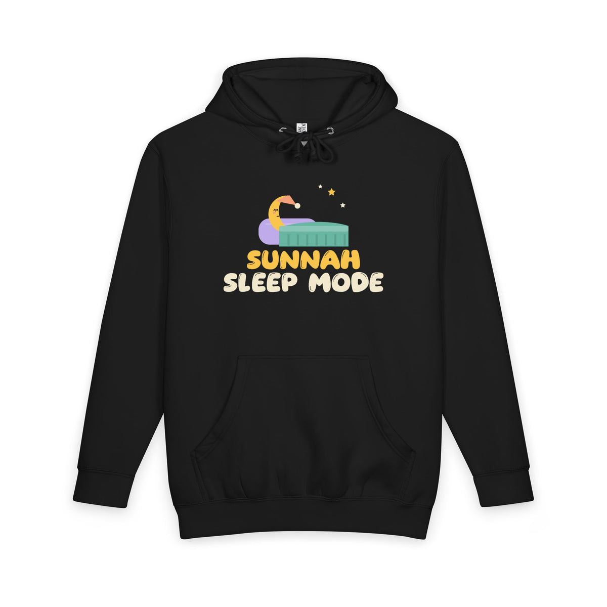 Sunnah Sleep Mode Islamic Heavyweight Premium Heavyweight Hoodie in Black – AdabStars