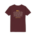 Be Like Isa (AS) Kids Tee | Prophet Isa (Jesus) Gentleness Story, Qur'an 19:30-32 on the Back | AdabStars