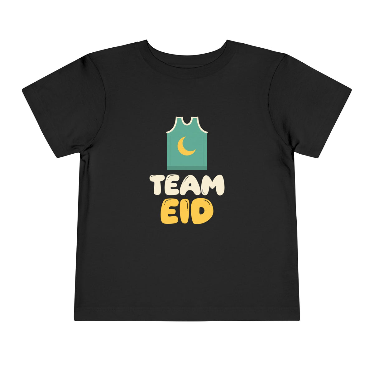 Team Eid Toddler T-Shirt in Black – AdabStars
