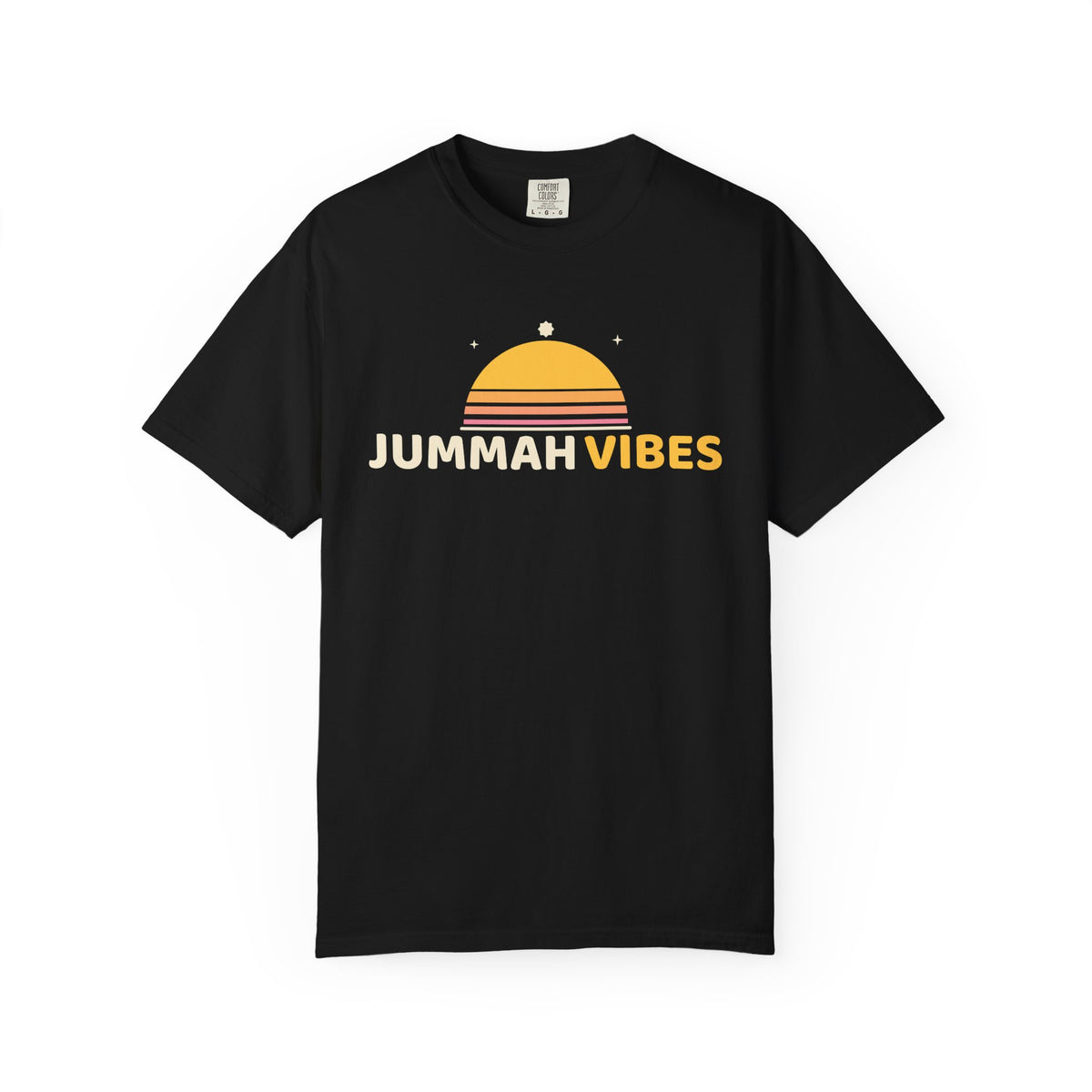 Jummah Vibes Islamic Heavyweight T-Shirt in Black – AdabStars
