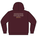 With Hardship Comes Ease Kids Hoodie | Surah Ash-Sharh Qur'an 94:5-6 on the Back Islamic Reminder | AdabStars