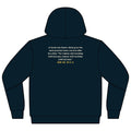 With Hardship Comes Ease Kids Hoodie | Surah Ash-Sharh Qur'an 94:5-6 on the Back Islamic Reminder | AdabStars