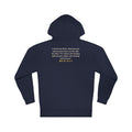 With Hardship Comes Ease Hoodie | Surah Ash-Sharh Qur'an 94:5-6 on the Back Islamic Reminder | AdabStars