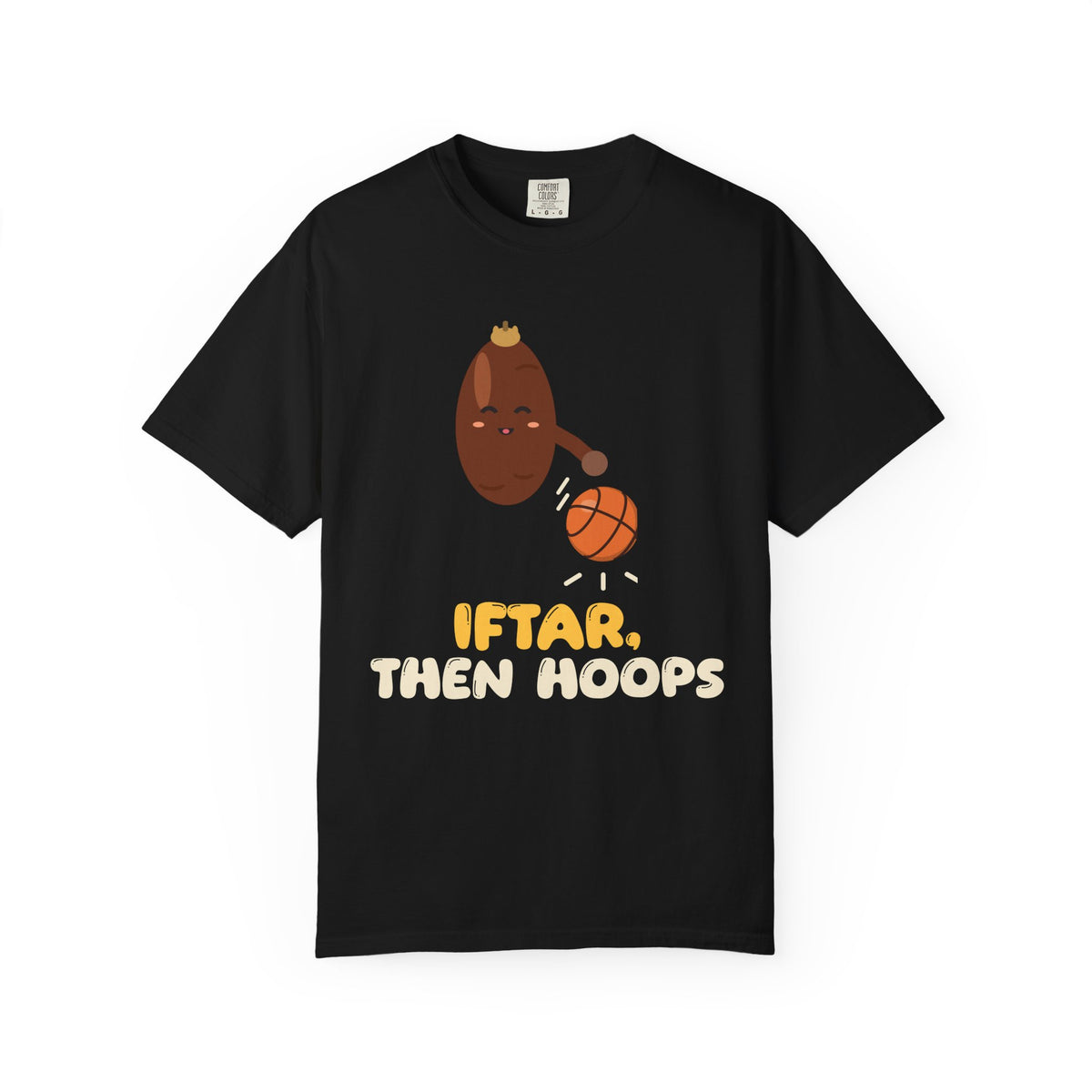 Iftar Then Hoops Heavyweight T-Shirt – AdabStars