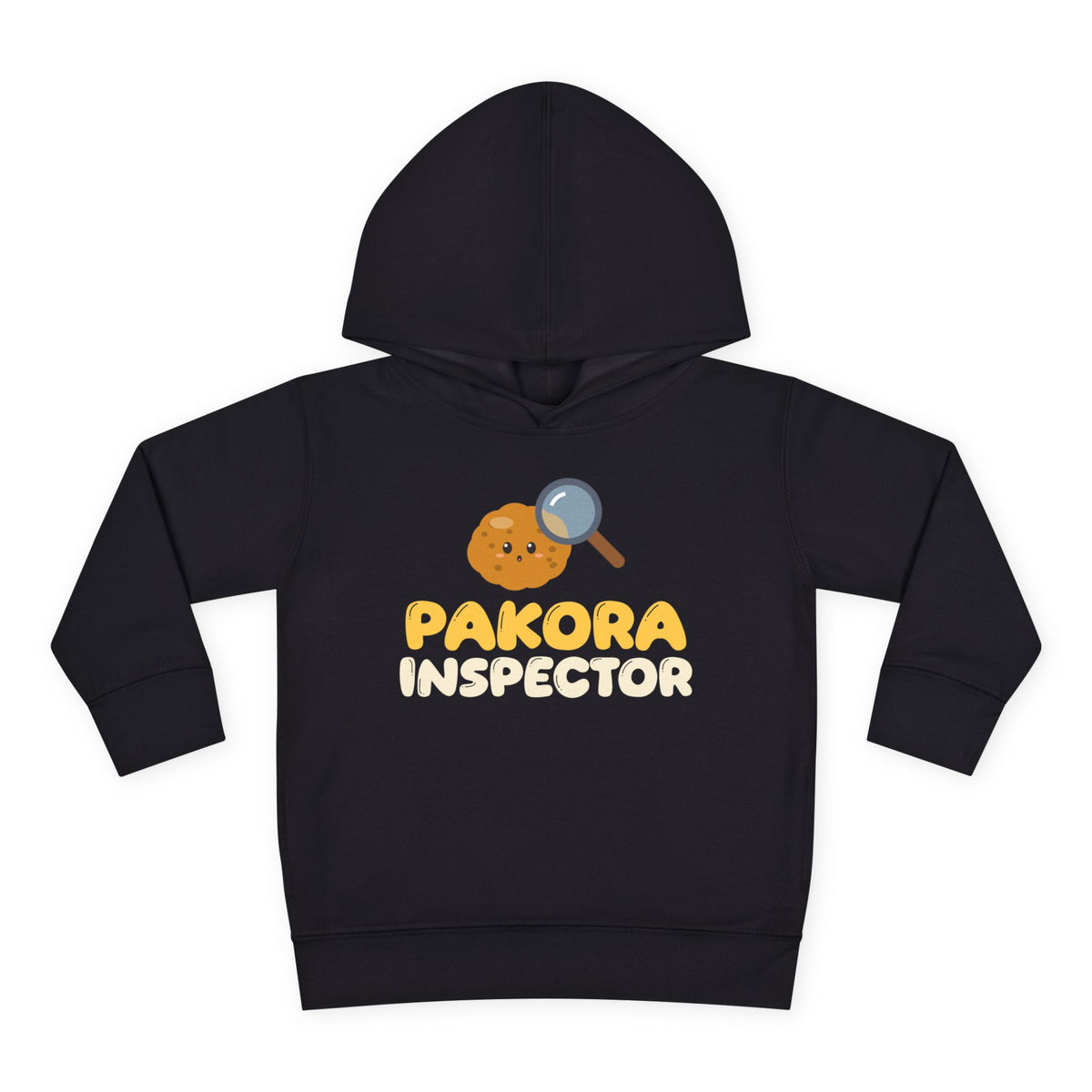Pakora Inspector Ramadan Toddler Hoodie in Black – AdabStars