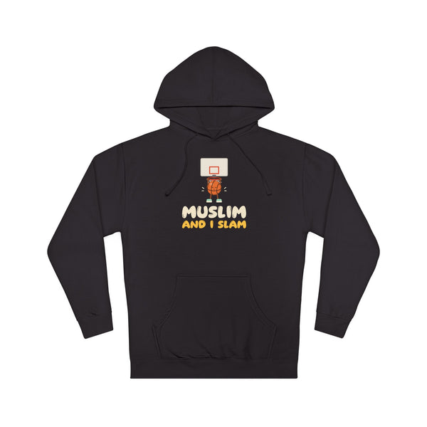 Muslim And I Slam Hoodie in Black – AdabStars