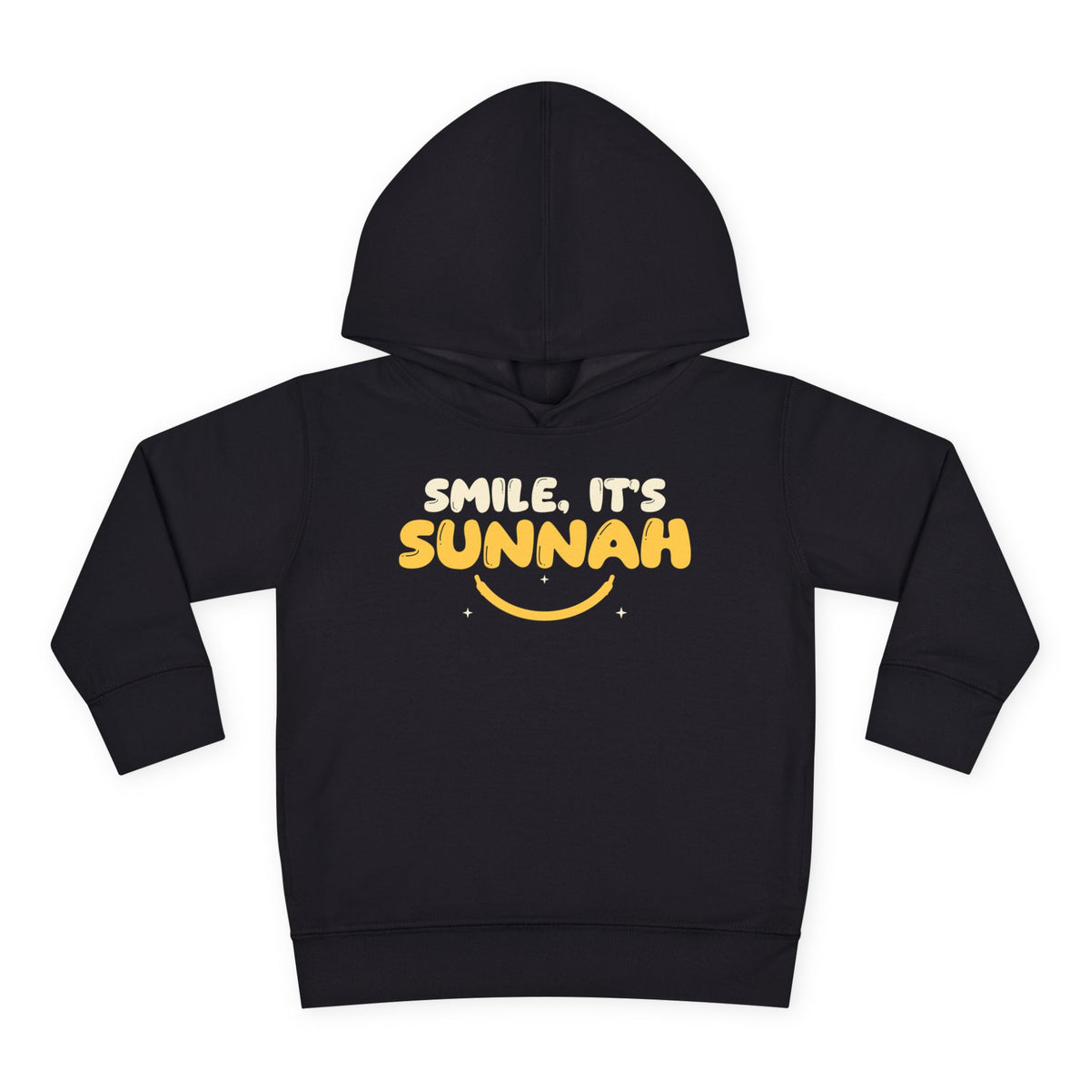 Smile It's Sunnah Islamic Toddler Hoodie in Black – AdabStars