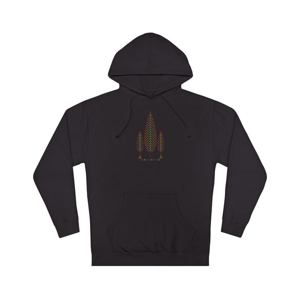 Tatreez Cypress Grove Islamic Hoodie in Black – AdabStars
