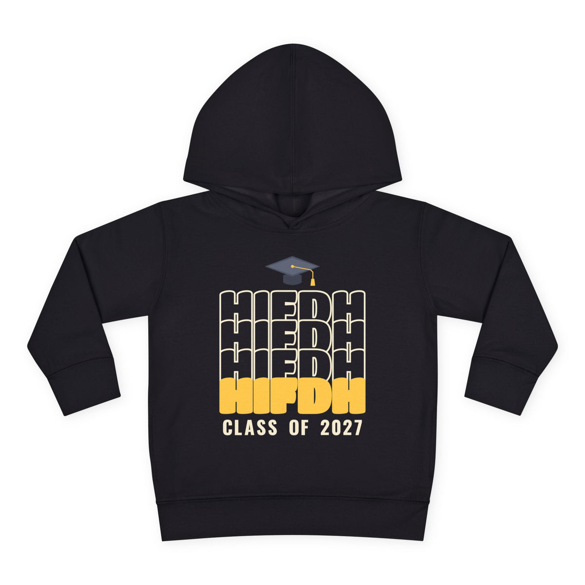 Hifdh Class of 2027 Islamic Toddler Hoodie in Black – AdabStars