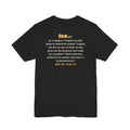Be Like Isa (AS) Shirt | Prophet Isa (Jesus) Gentleness Story, Qur'an 19:30-32 on the Back | AdabStars