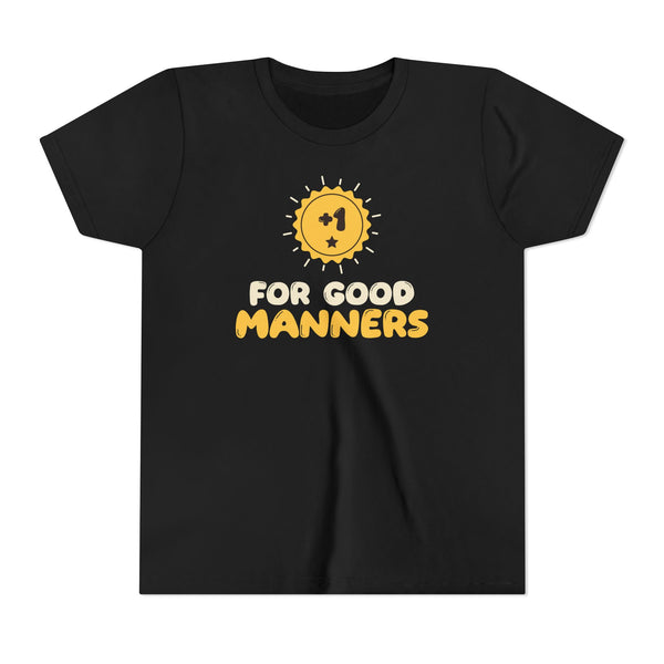Plus One Star Kids T-Shirt in Black – AdabStars