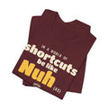 Be Like Nuh (AS) Shirt | Prophet Nuh (Noah) Perseverance Story, Qur'an 71:5-7 on the Back | AdabStars