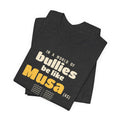 Be Like Musa (AS) Shirt | Prophet Musa (Moses) Courage Story, Qur'an 26:61-63 on the Back | AdabStars