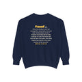 Be Like Yusuf (AS) Sweatshirt | Prophet Yusuf (Joseph) Forgiveness Story, Qur'an 12:90-92 on the Back | AdabStars