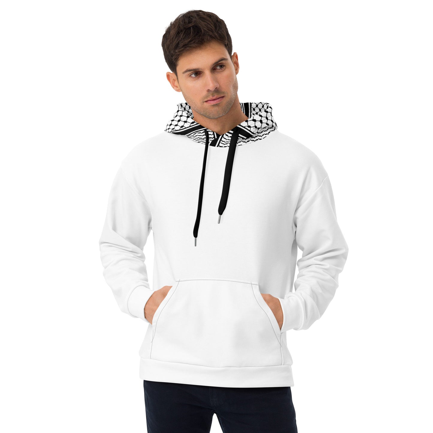 Palestinian Keffiyeh Design Unisex Hoodie