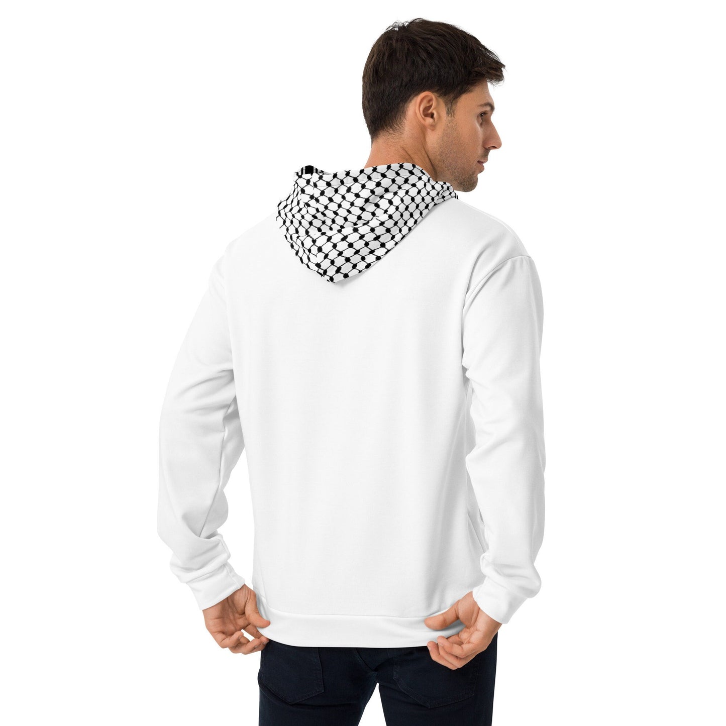 Palestinian Keffiyeh Design Unisex Hoodie